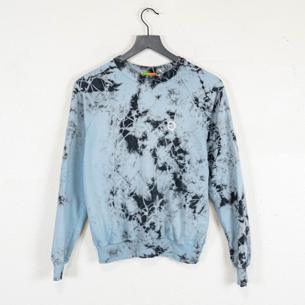 Big bud Press Magic Waters tie-dye Sweatshirt Blue black XXS